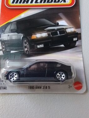 Match 1995 BMW 318 Ti Die-Cast Toy Car - Black